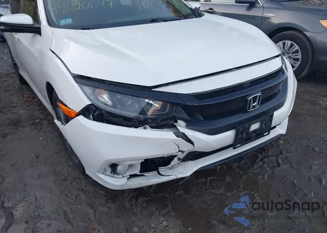 2021 Honda Civic Ex-L из США, поврежденный, VIN 19XFC1F74ME201053